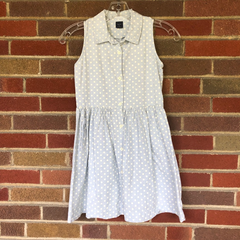 Gap Girls Denim Sleeveless Dress